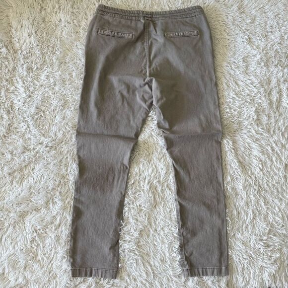 Modern American Gray Chino Drawstring Waist Joggers Size L - Picture 5 of 6